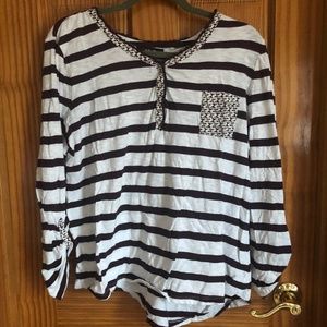 3/4 length sleeve Top